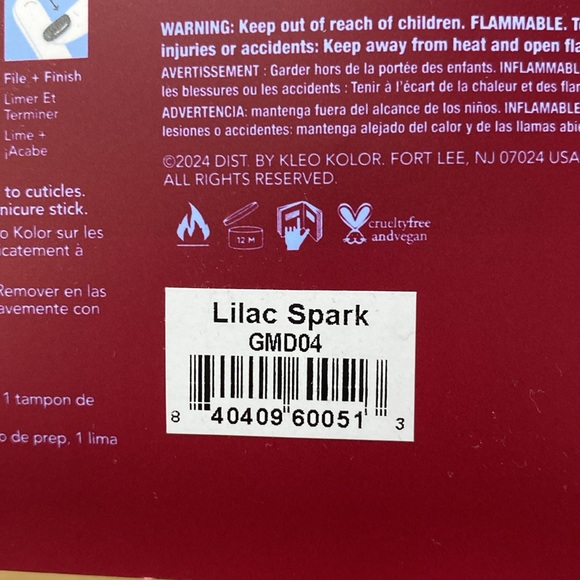 Kleo Kolor Instant Set Gel Nail polish (no light needed) - Picture 4 of 4